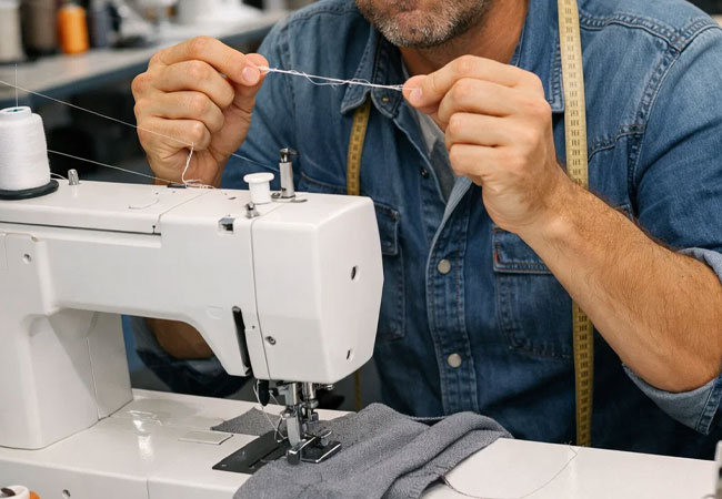 علت پاره شدن نخ چرخ خیاطی